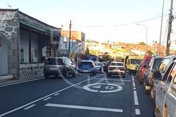 Atropello de una mujer en un paso de peatones de la carretera de Telde a Valsequillo/TA.